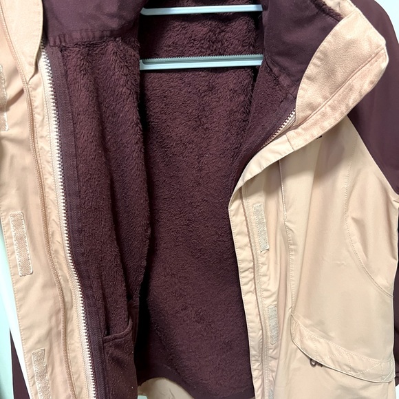 The North Face Boundary Womens Triclimate Jacket Rose Dawn Red - Picture 3 of 5